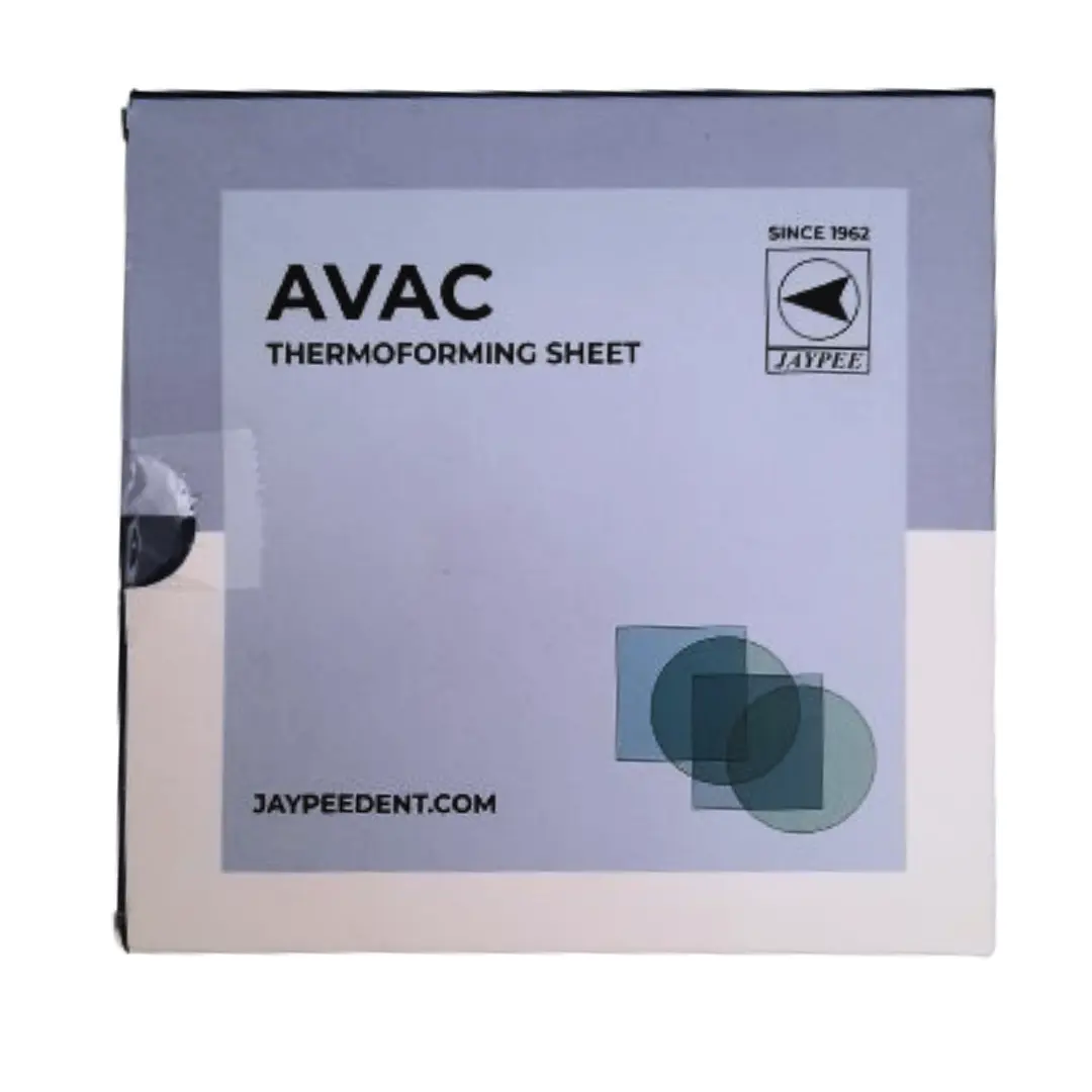 Fen Dental Soft EVA Bleaching Tray Material – 25 Sheets, 0.080" Thick, 5x5" Each