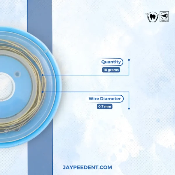 Jaypee Dent Silver Solder Wire, 10 Grams, 0.7Mm Diameter - Image 3