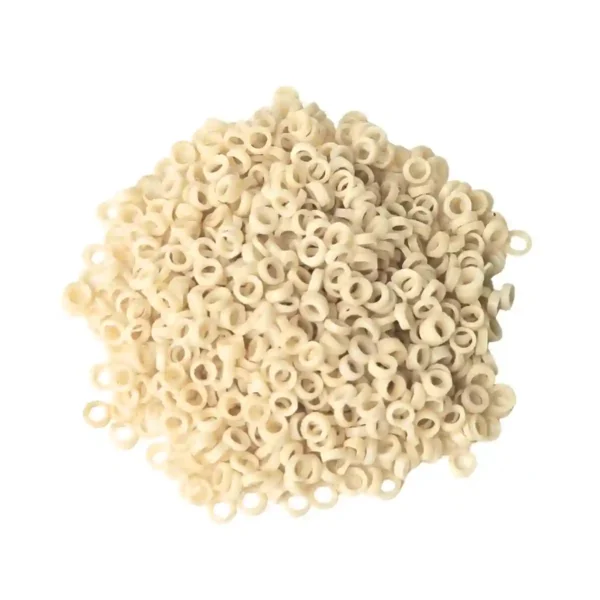 Milky Way Latex Ortho Elastics, Tooth Color, 4.7mm (3/16inch), Light Force 99.2gms (3.5 Oz)