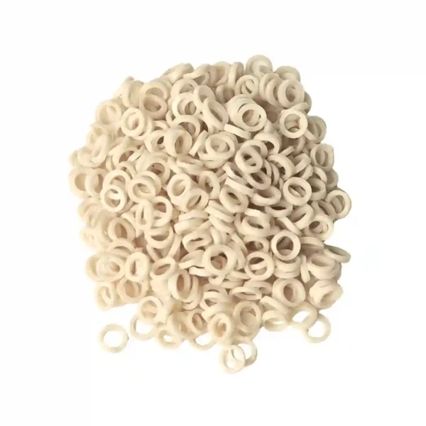 Milky Way Latex Ortho Elastics, Tooth Color, 3.1mm (1/8 inch), Light Force 99.2gms (3.5 Oz)