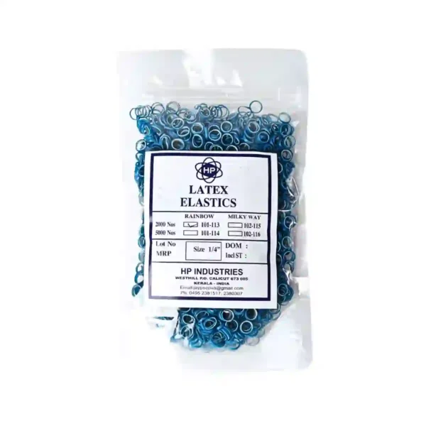 Rainbow Latest Elastics - Blue Color -Blueberry Flavour