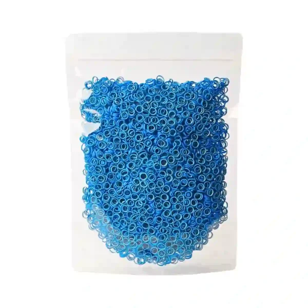 Rainbow Latex Elastics - Blue Color - Blueberry Flavour, Force - 99.2g 1/4" 6.3mm 3.5 Oz