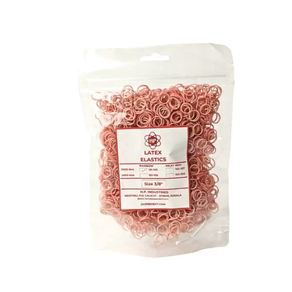 Rainbow Latest Elastics - Bubblegum Flavour - Pink Color