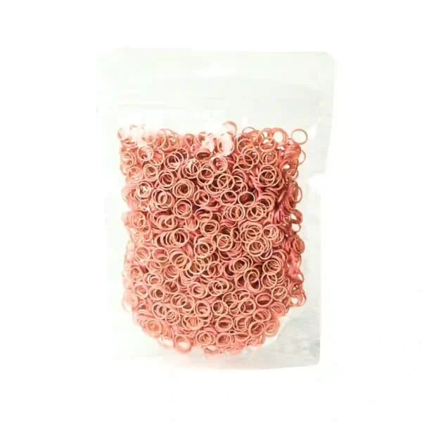 Rainbow Latex Elastics - Pink Color - Bubblegum Flavour Force - 99.22g 3/8" 9.5mm 3.5Oz