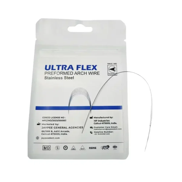 10 Packs Dental Orthodontic Stainless Steel Rectangular Arch Wire – Upper & Lower