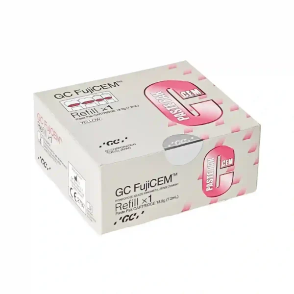 GC FujiCEM Refill, Resin Reinforced Glass Ionomer Luting Cement, For Cementation of Restorative Prothesis