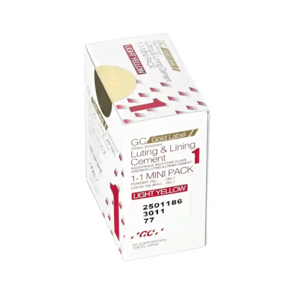 GC Gold Label I Fuji 1 Luting and Lining Cement, For Luting Crown, Onlay, Inlay, Posts