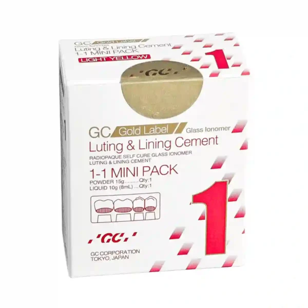 GC Gold Label I Fuji 1 Luting and Lining Cement, For Luting Crown, Onlay, Inlay, Posts