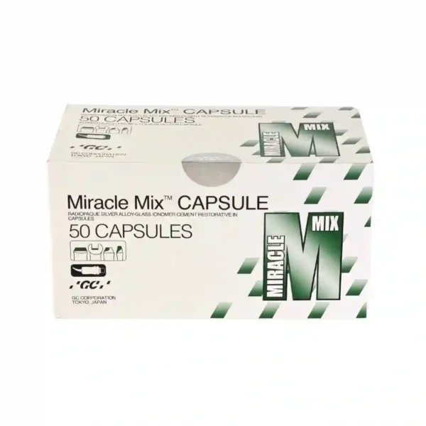 GC Miracle Mix Radiopaque Silver Alloy Glass Ionomer Cement Restorative