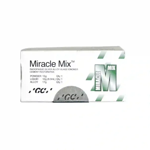 GC Miracle Mix Radiopaque Silver Alloy Glass Ionomer Cement Restorative
