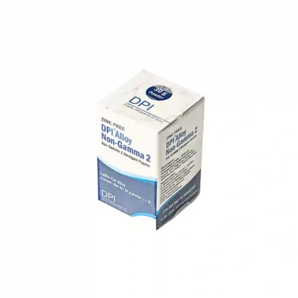 DPI Alloy Non Gamma 2 Amalgam Powder, Zinc Free, Lathe Cut Alloy, 30g Powder
