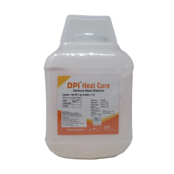 DPI Heat Cure Powder 3 KG - Pink
