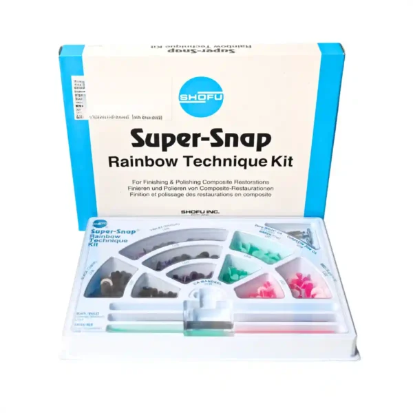 Shofu Super Snap Rainbow Technique Kit For Finishing and Polishing Composite Restoration