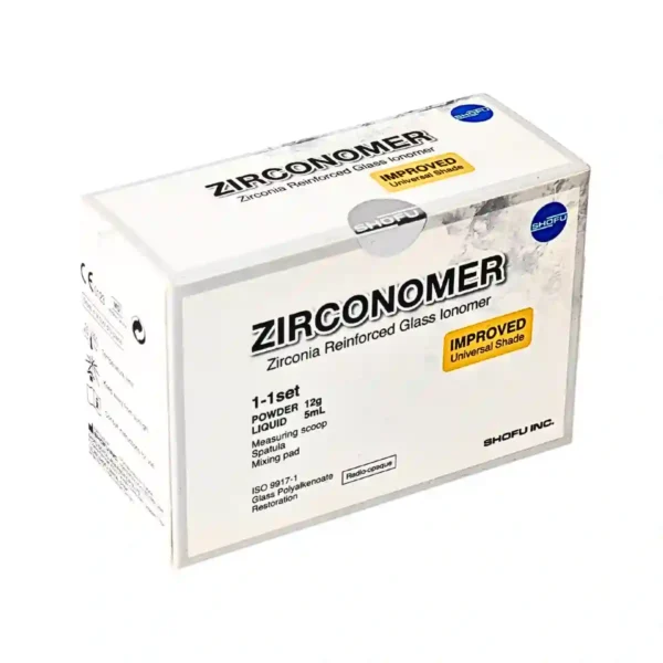 Shofu Zirconomer Zirconia Reinforced Glass Ionomer, Radio-opaque, Improved Universal shade