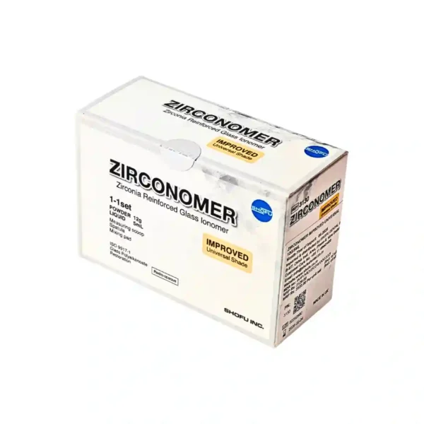 Shofu Zirconomer Zirconia Reinforced Glass Ionomer, Radio-opaque, Improved Universal shade