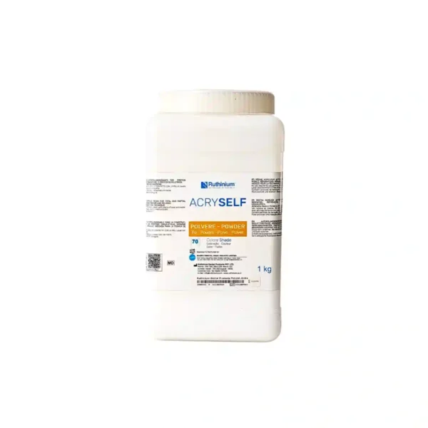 Ruthinium Acry Self Powder and Liquid, 1kg Powder