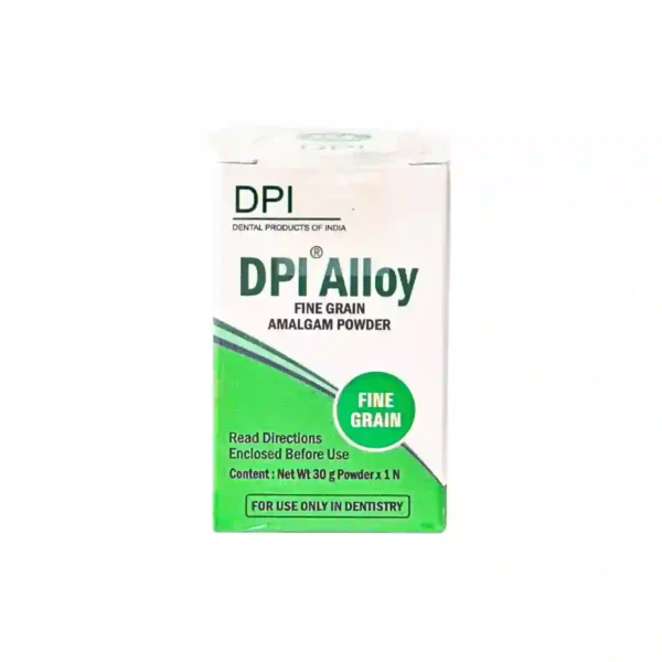 Dpi Alloy Fine Grain Amalgam Powder, Silver Alloy Powder, For Amalgam Filling, Fine Powder, 30G 1 Dpi Alloy Fine Grain Amalgam Powder, Silver Alloy Powder, For Amalgam Filling, Fine Powder, 30G