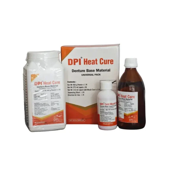 Dpi Heat Cure Powder And Liqiuid  - Universal Pack - Denture Base Material - Image 3