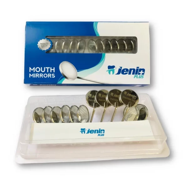 Jenin Plus Mouth Mirror Tops Pack Of 12