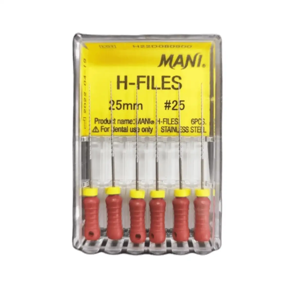 Mani H-File 21Mm, 25Mm 4 Mani H-File