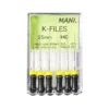 Mani K-File 21Mm, 25Mm, 31Mm - Precision Files To Remove Debris, Shape Canals During Root Canal Procedure 4 Mani K-File