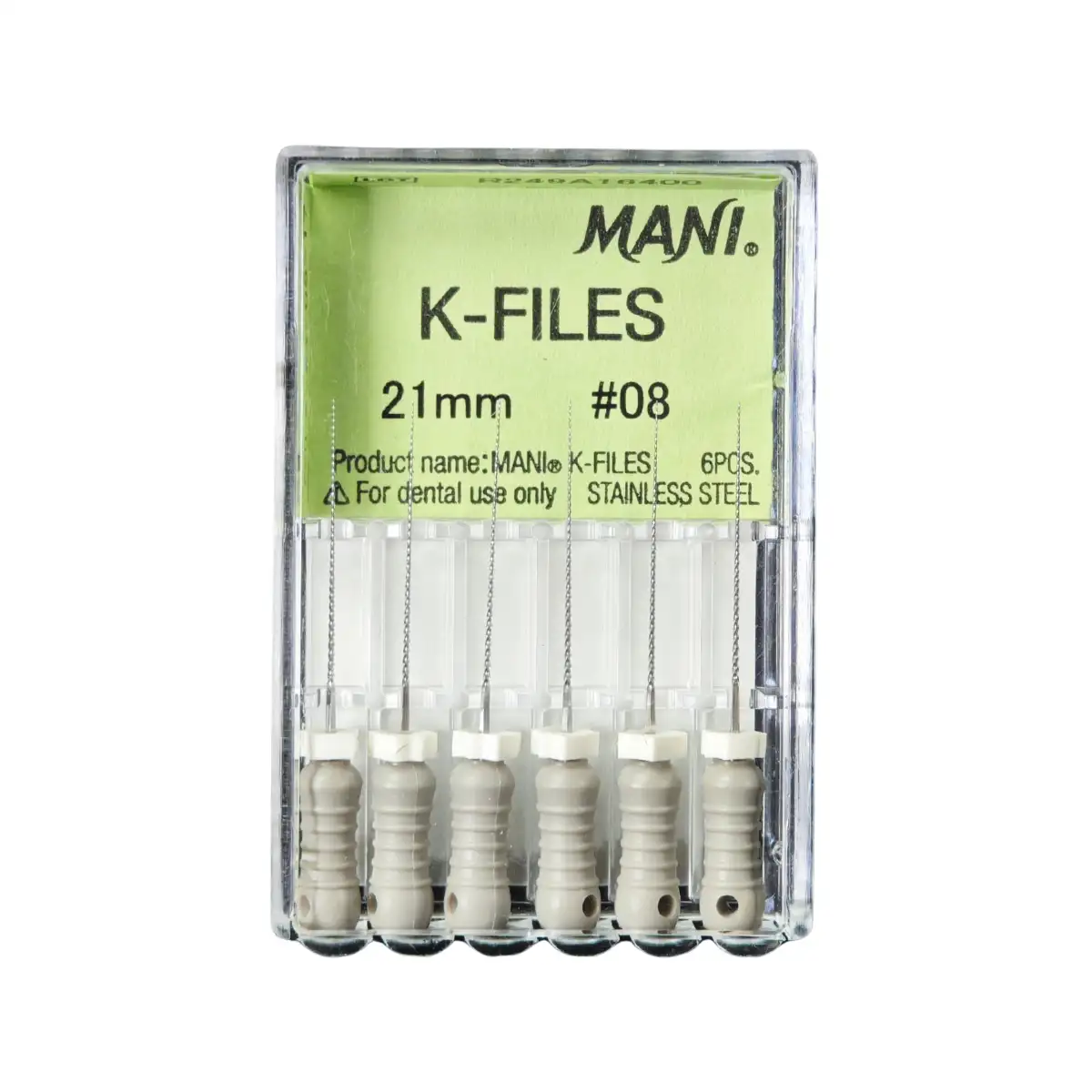 Mani K-File 21Mm, 25Mm, 31Mm - Precision Files To Remove Debris, Shape Canals During Root Canal Procedure 2 Mani K-File