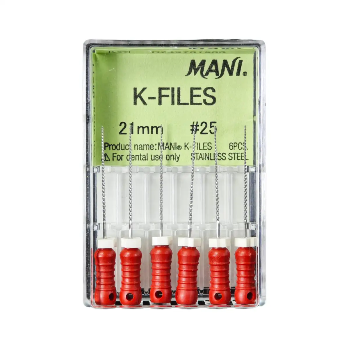 Mani K-File 21Mm, 25Mm, 31Mm - Precision Files To Remove Debris, Shape Canals During Root Canal Procedure 9 Mani K-File