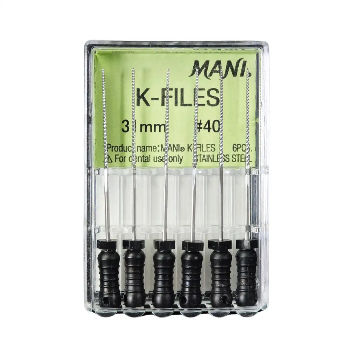 Mani K-File 21Mm, 25Mm, 31Mm - Precision Files To Remove Debris, Shape Canals During Root Canal Procedure 5 Mani K-File