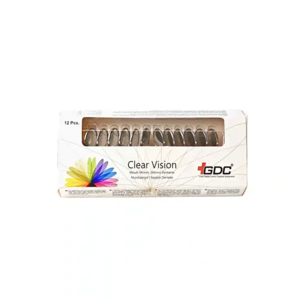 GDC Clear Vision Mouth Mirror Pack Of 12, Plain No 05