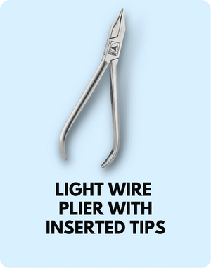 Light Wire Plier With Inserted Tips