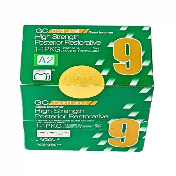 GC Gold Label Glass Ionomer High Strength Posterior Restorative 9, Radiopaque Posterior Glass Ionomer Restorative Cement