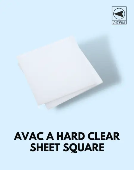 Avac A Hard Clear Sheet Square