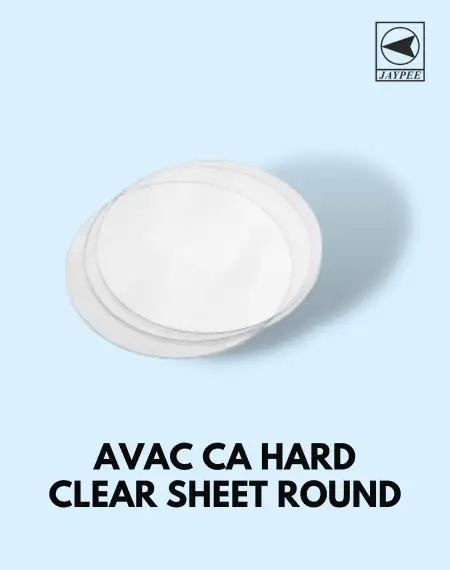 Avac Ca Hard Clear Sheet Round