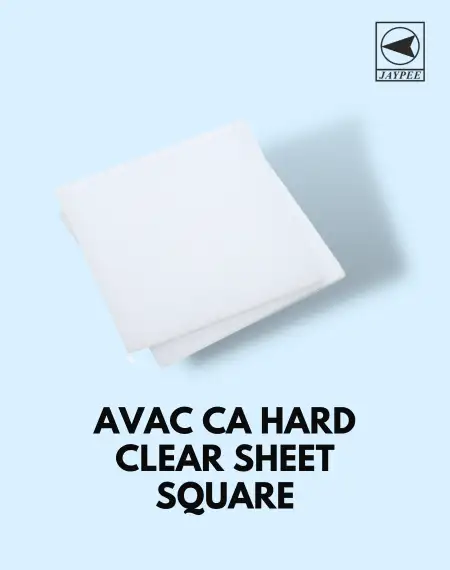 Avac Ca Hard Clear Sheet Square