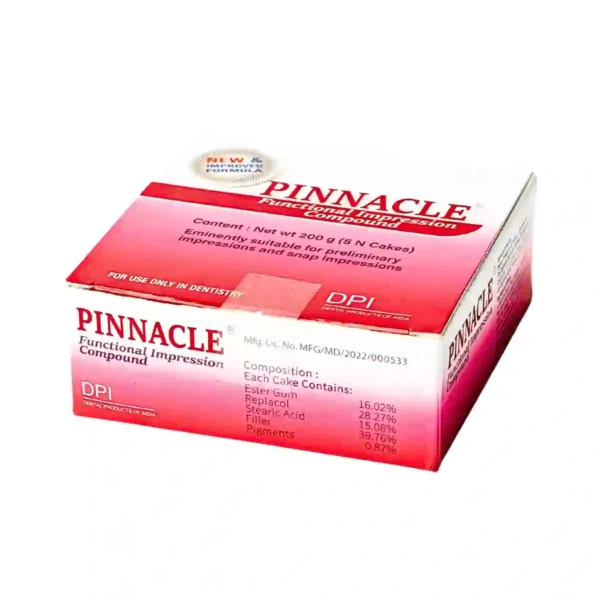 DPI Pinnacle Functional Impression Compound - For Primary Impression of Edentulous Arch