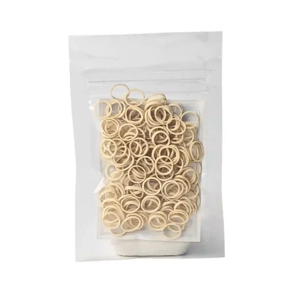 Extra Oral Elastics, Natural Color, 7.9mm (5/16 inch), Pack Of 100