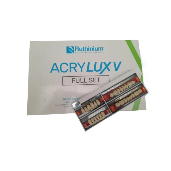 Image Of Ruthinium Acrylux Acrylic Dental Teeth Set A1