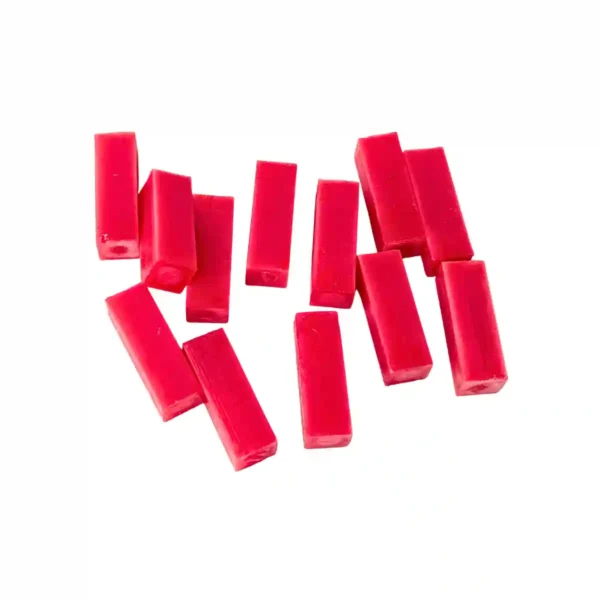 Denta Carve Dental Carving Wax, For Dental Tooth Model, Fox of 40 Blocks, Red