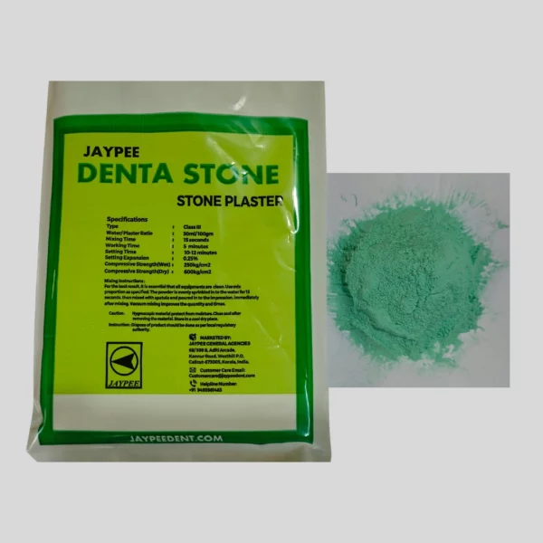 Image of Denta Dental Stone - Type III Gypsum - Green -For Fabricating Casts And Dental Models