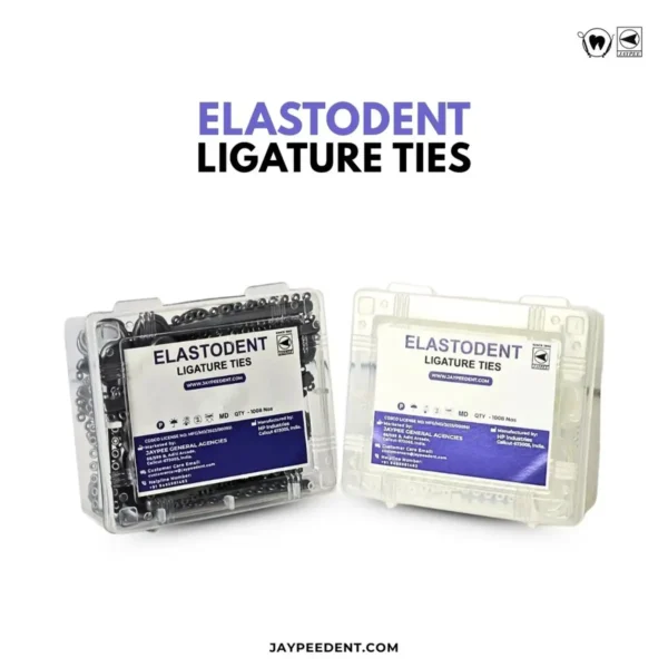 Elastodent Ligature Ties, Orthodontic Latex Free Lig Rings