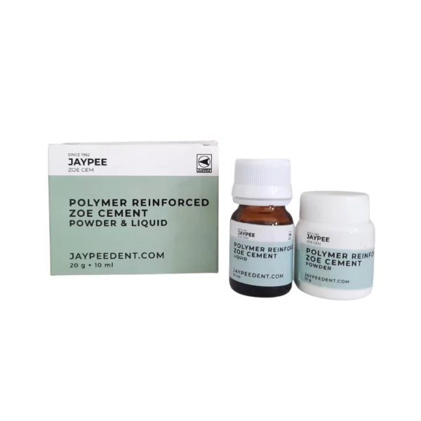 Image Of Zoe Cem - Polymer Reinforced Zoe Cement Powder And Liquid - For Temporary Restoration