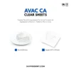 Avac Ca Hard Clear Sheets For Fabrication Of Aligners And Retainers
