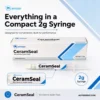 Jaypee Dent Ceramseal Bio Ceramic Sealer Paste, Endodontic Root Canal Sealer For Permanent Obturation, 2G Syringe 6 Jaypee Dent Ceramseal Bio Ceramic Sealer Paste, Endodontic Root Canal Sealer For Permanent Obturation, 2G Syringe