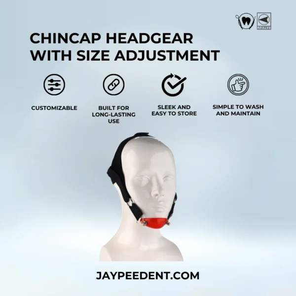 Chincap Headgear With Size Adjustment