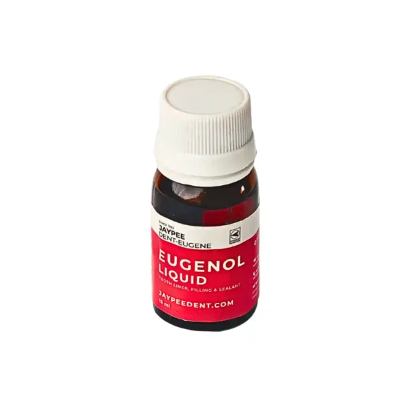 Dent Eugene Eugenol - Dental Cement Liquid, Dental Pain Relief and Dressing, 15Ml