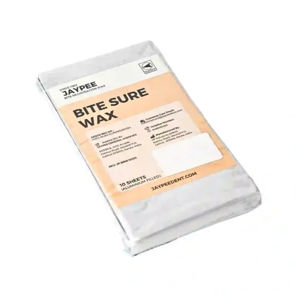 Jaypee Bite Sure Wax - Bite Registration Wax, 10 Sheets