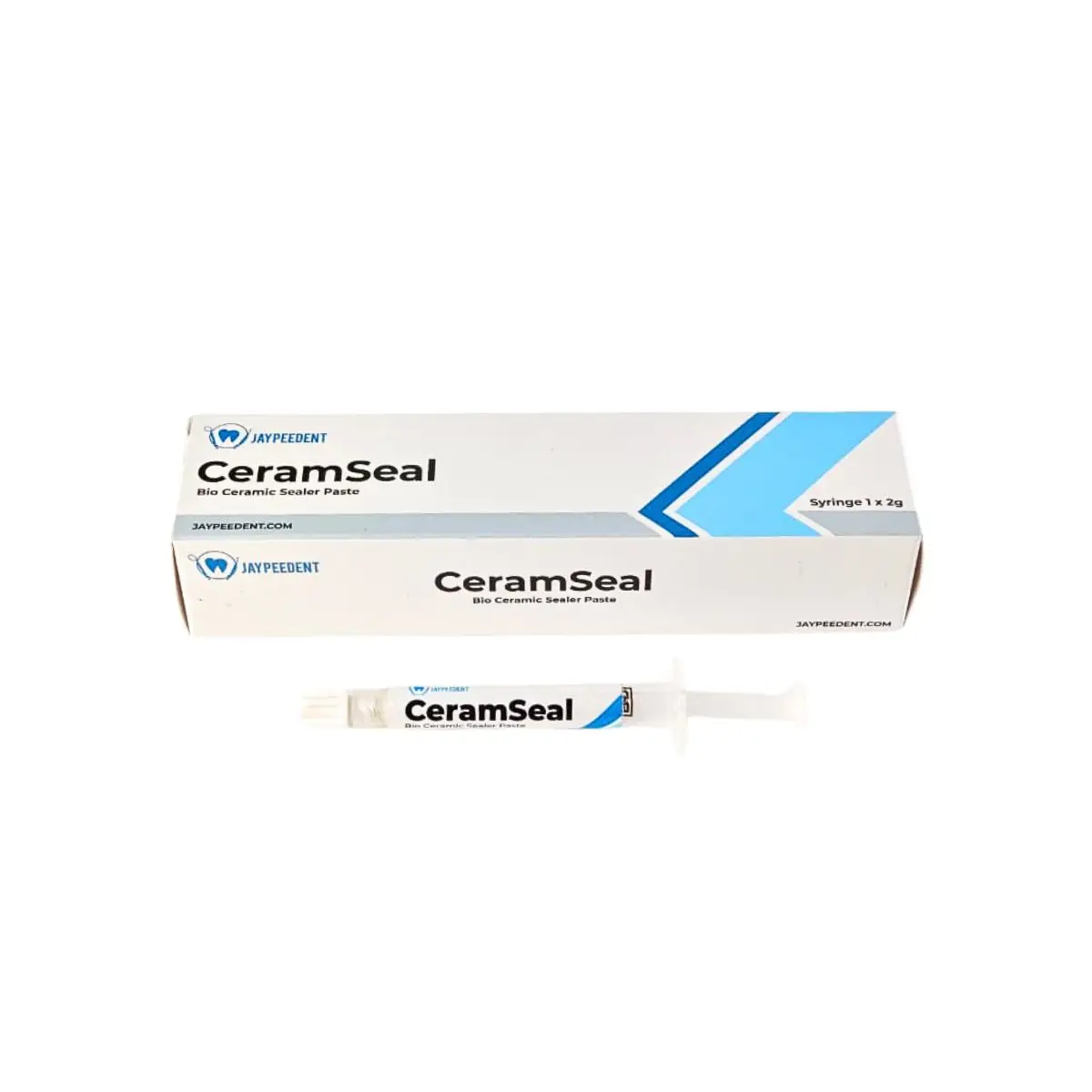 Jaypee Dent Ceramseal Bio Ceramic Sealer Paste, 2G Syringe 4 Jaypee Dent Ceramseal Bio Ceramic Sealer Paste