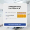 Mani Diamond Finishing Bur - Image 2
