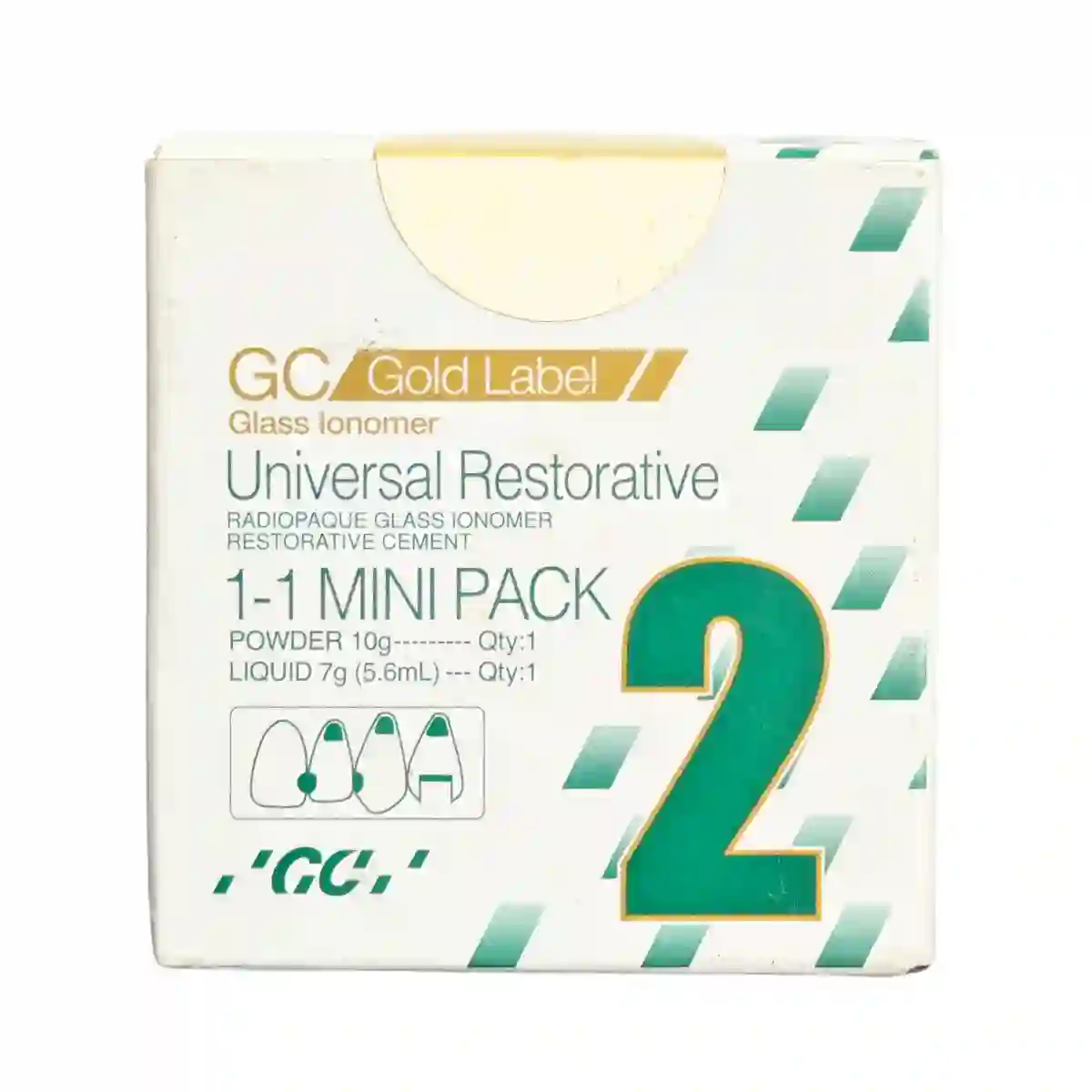 Gc Gold Label Ii Universal Restorative, Fuji 2 2 Gc Gold Label Ii Universal Restorative, Fuji 2