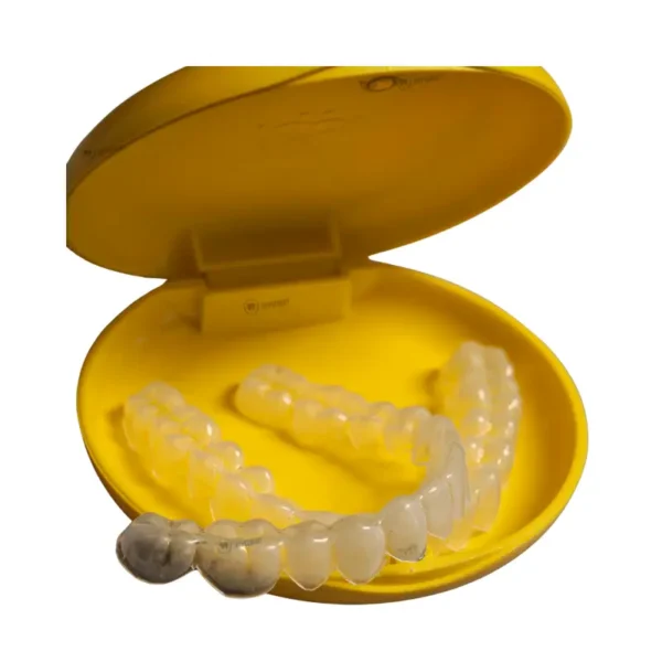 Aligner And Retainer Case Yellow